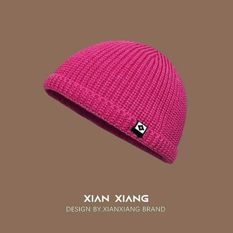 Men's Fleece Lined Knitted Beanie Hat with Ear Protection