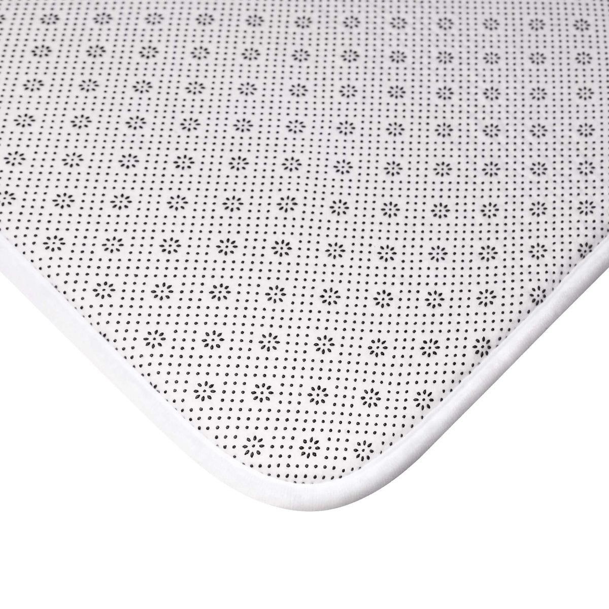 French Bathroom Bath Mat – 'Le Bain' Deep Navy