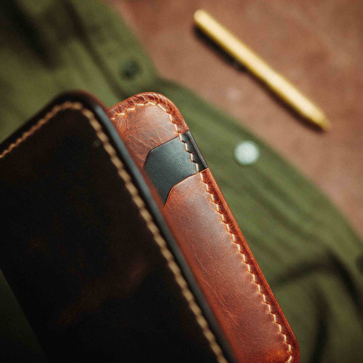 Pirate Goods Buccaneer – Slim Leather Bifold Wallet