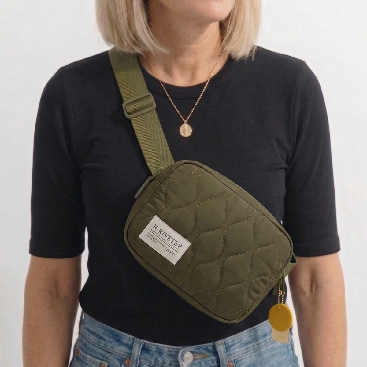 Augusta Belt Bag | Fatigue Woobie Quilted