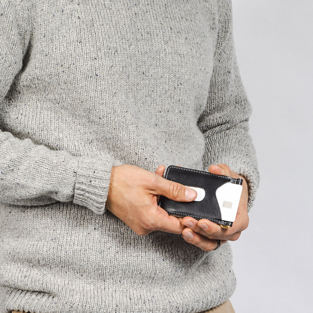 Money Clip Wallet - Black