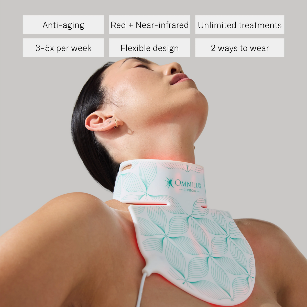 Omnilux Face Contour + Neck & Décolleté Bundle