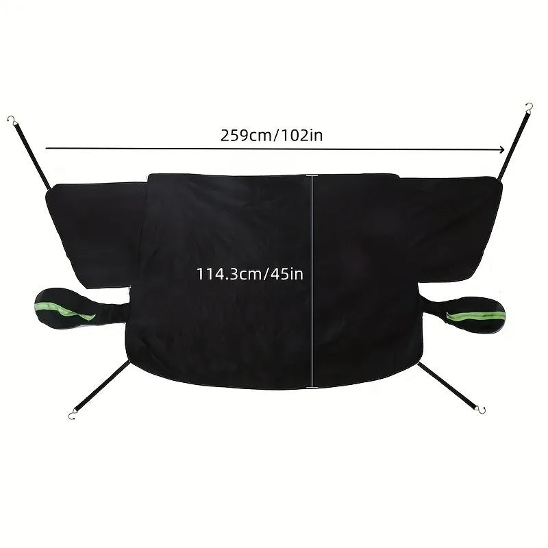 Winter Car Windshield Cover | Magnetic Snow Guard for Front Window