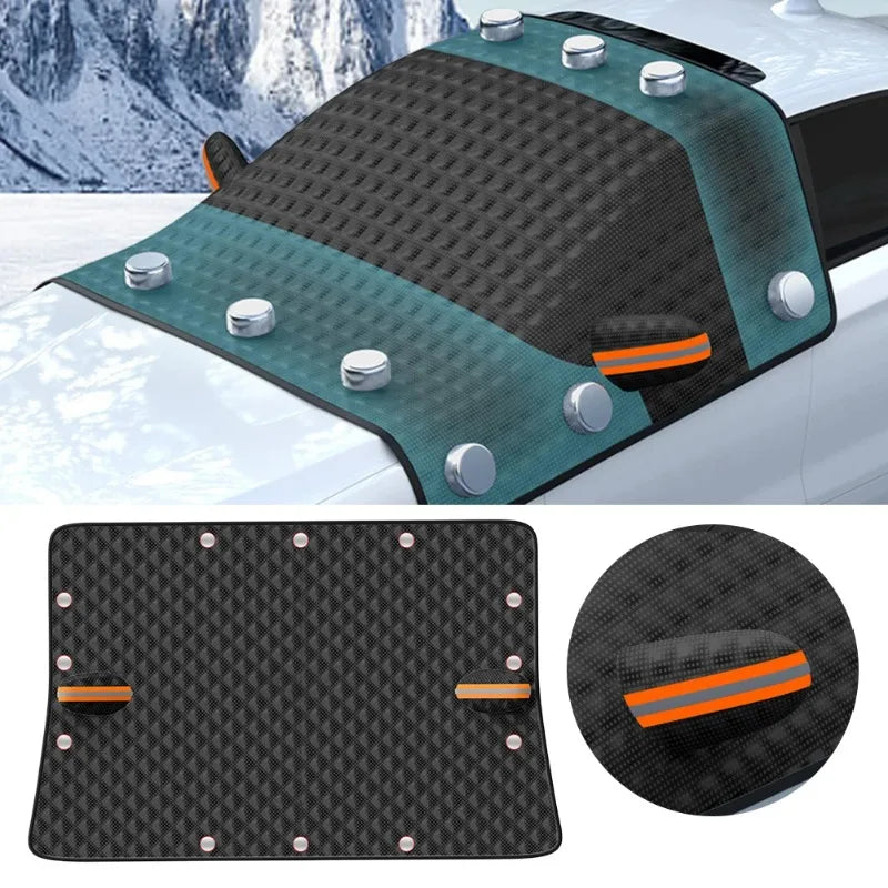 Car Snow Cover Windscreen Protector | Winter Waterproof Anti Ice Frost Sunshade