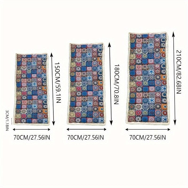 Sofa Bed Cover & Bohemian Chic Moroccan Blue Couch Protector