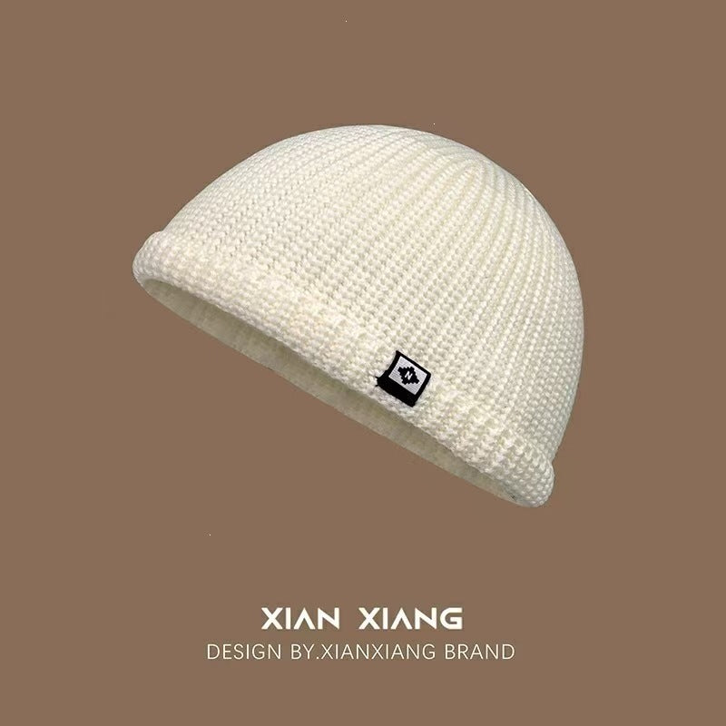 Men's Fleece Lined Knitted Beanie Hat with Ear Protection