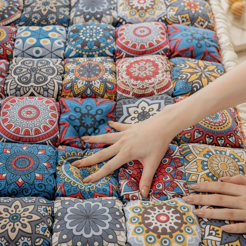 Sofa Bed Cover & Bohemian Chic Moroccan Blue Couch Protector